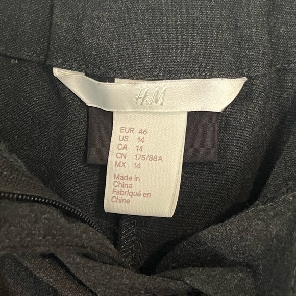 EUC H&M Gray Paper Bag Pants (14) 👖 - Picture 4 of 4